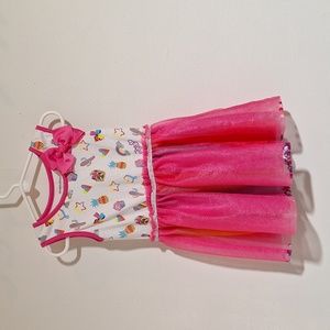 Nickelodeon JoJo Sciwa Multicolor Tuell Sequins Dress XS (4-5)